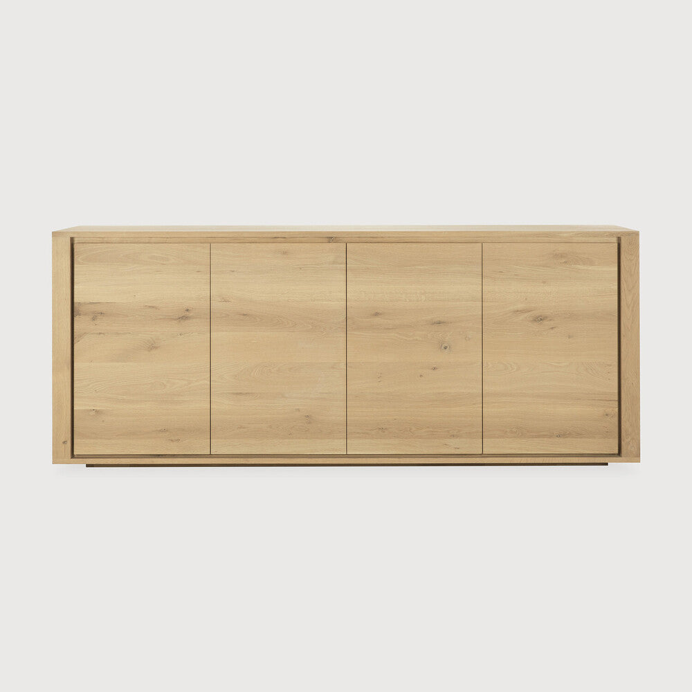 Ethnicraft Shadow Sideboard, FSC-certified solid wood furniture by Belgian brand