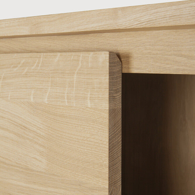 Ethnicraft Shadow Cupboard, FSC-certified solid wood furniture by Belgian brand