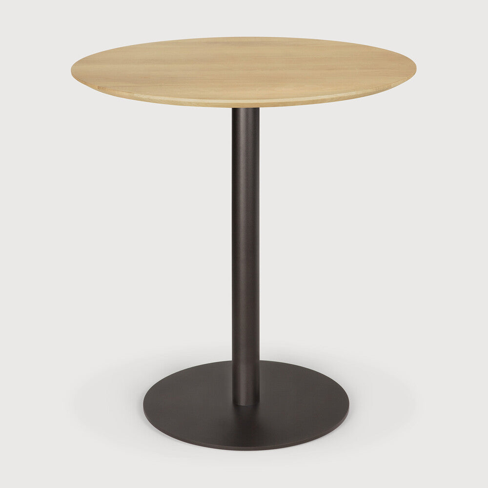 Ethnicraft Blend Dining Table in oak styled in a dining room