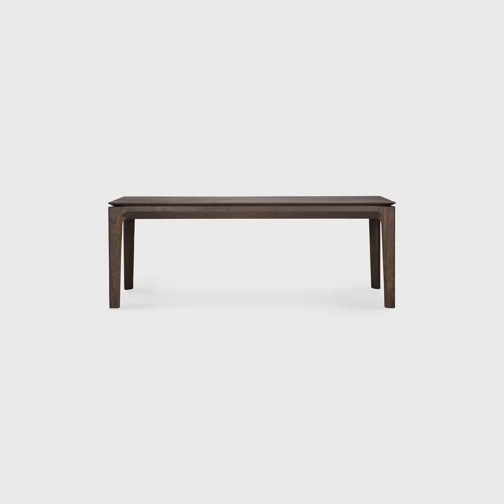 Ethnicraft Bok Bench in oak, FSC-certified solid oak, Belgian solid wood furniture