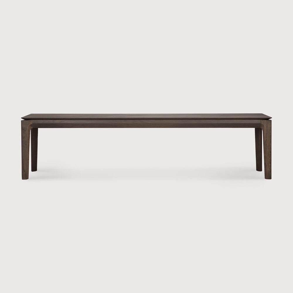 Ethnicraft Bok Bench in oak, FSC-certified solid oak, Belgian solid wood furniture