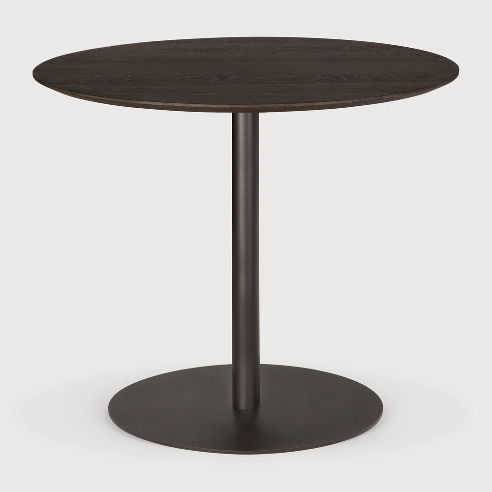 Ethnicraft Blend Dining Table in oak styled in a dining room