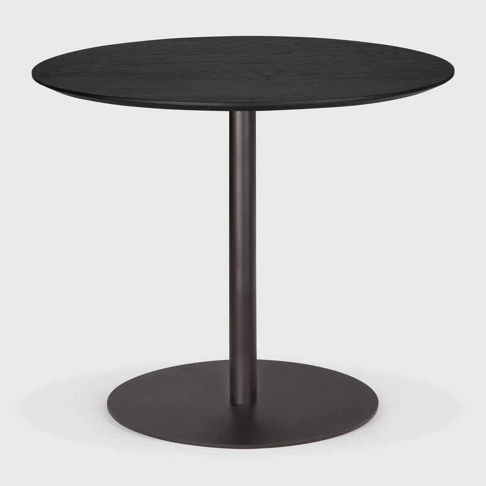 Ethnicraft Blend Dining Table in oak styled in a dining room