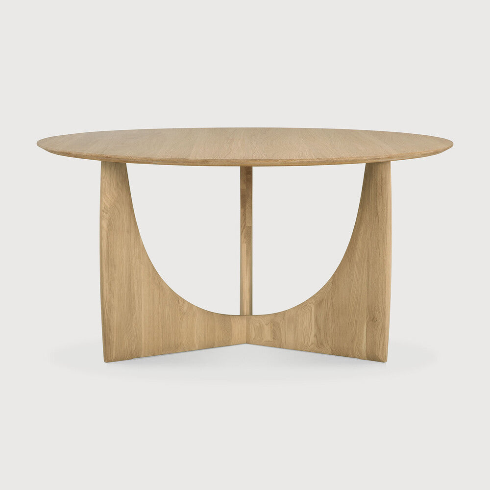 Geometric Round Dining Table