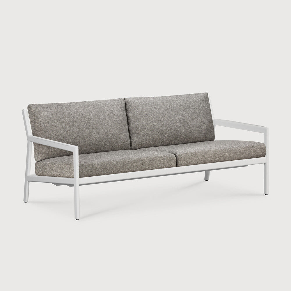 Ethnicraft Jack Outdoor 2 Seat Sofa with FSC-certified solid wood frame, Belgian design