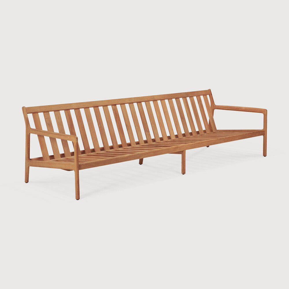 Ethnicraft Jack Outdoor Lounge Chair Frame with FSC-certified solid teak frame