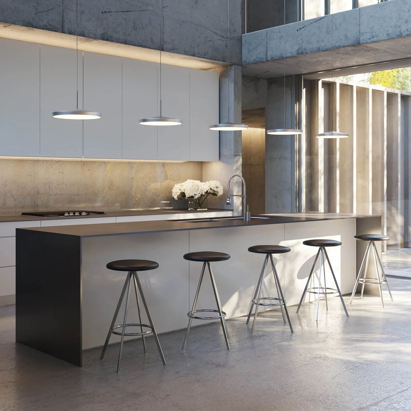 Quad-Space Bar  Stool