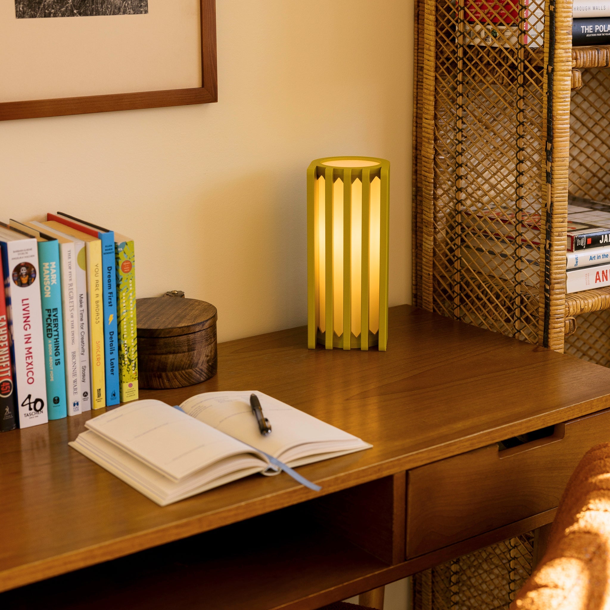 Radiator Table Lamp