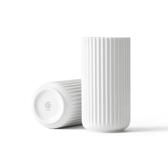 Lyngby Porcelain White Vases
