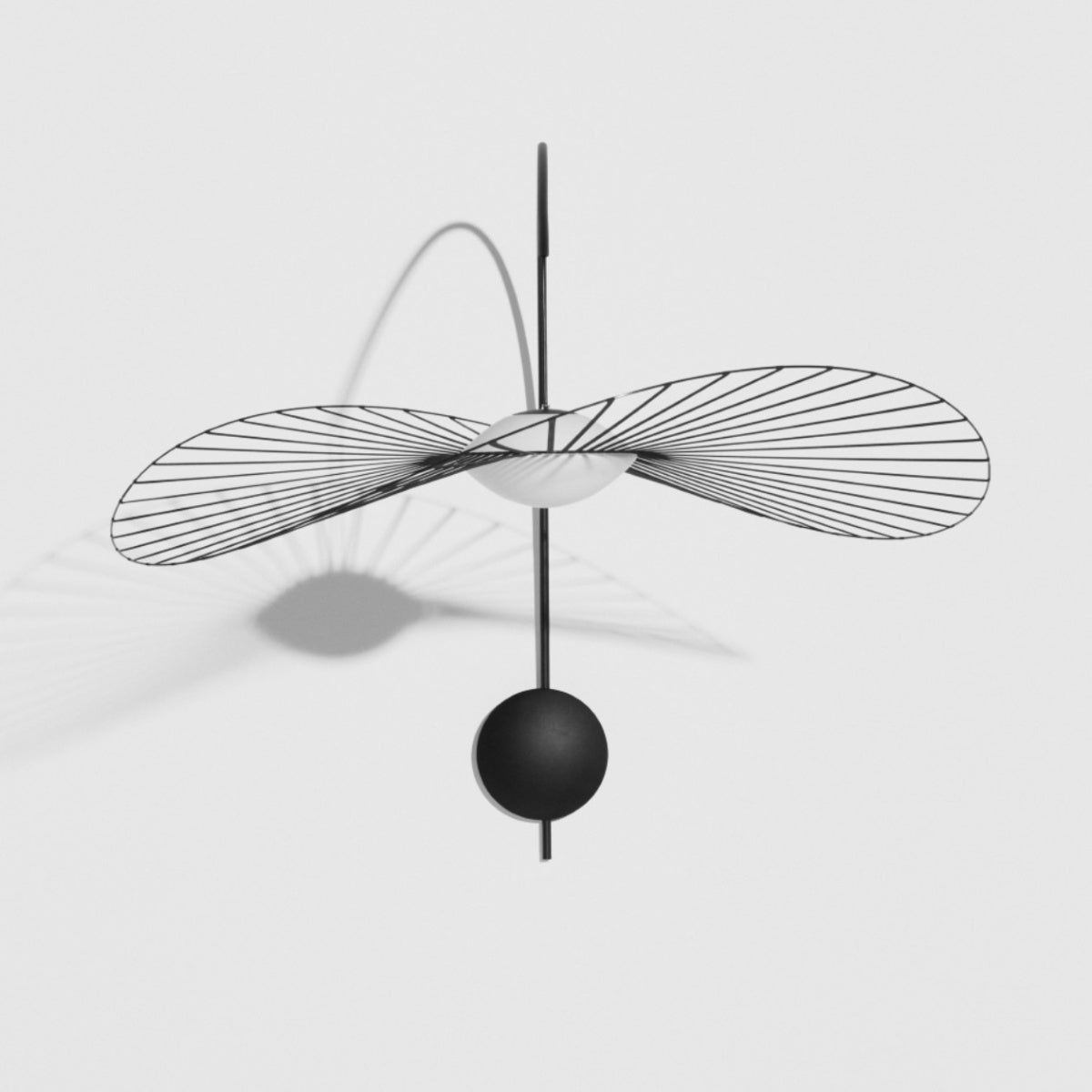 Petite Friture Vertigo Nova wall lamp in black