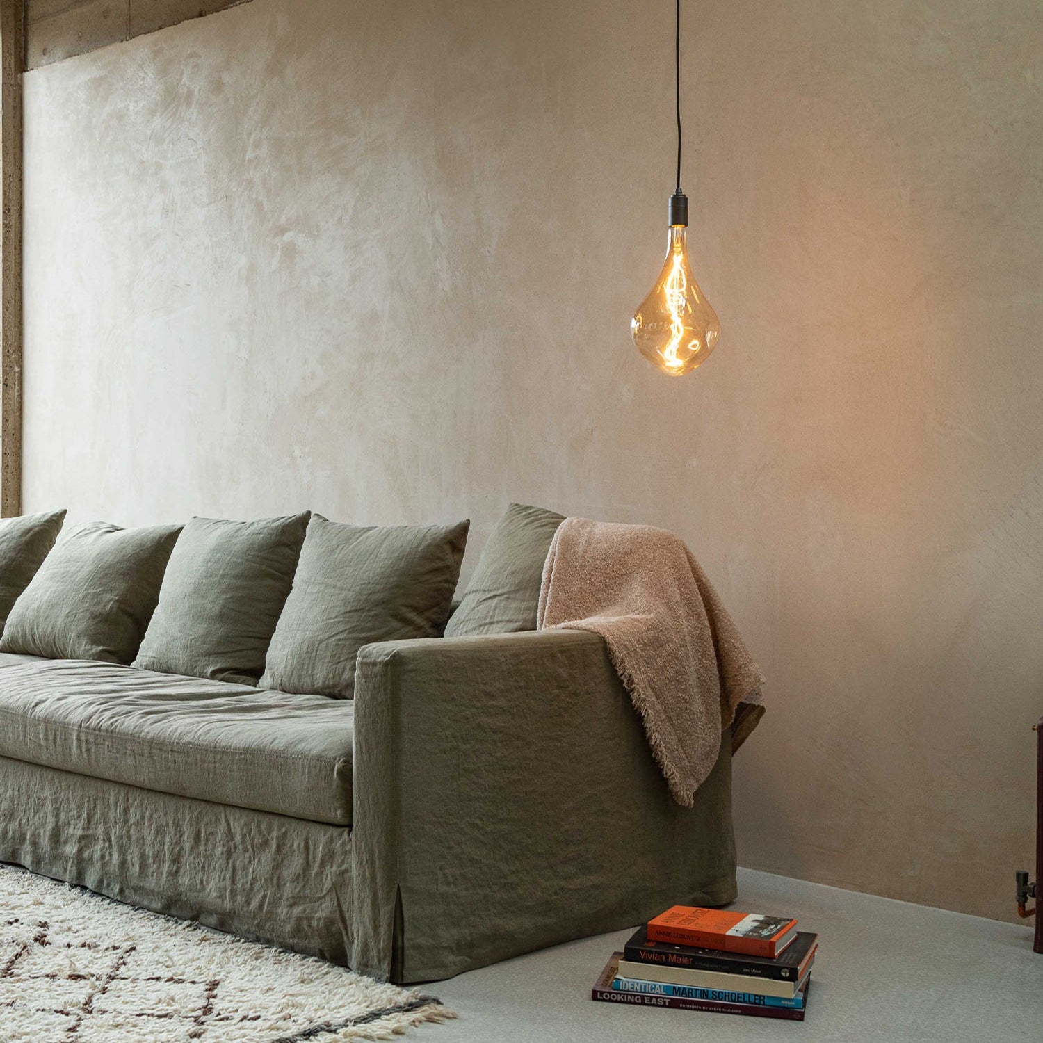 Voronoi III Plug-In Pendant by Tala — living room lifestyle