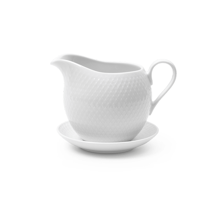 Lyngby Porcelæn Rhombe White Serveware