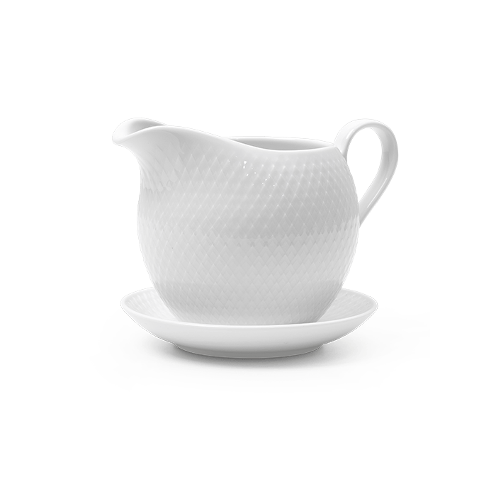 Lyngby Porcelæn Rhombe White Serveware