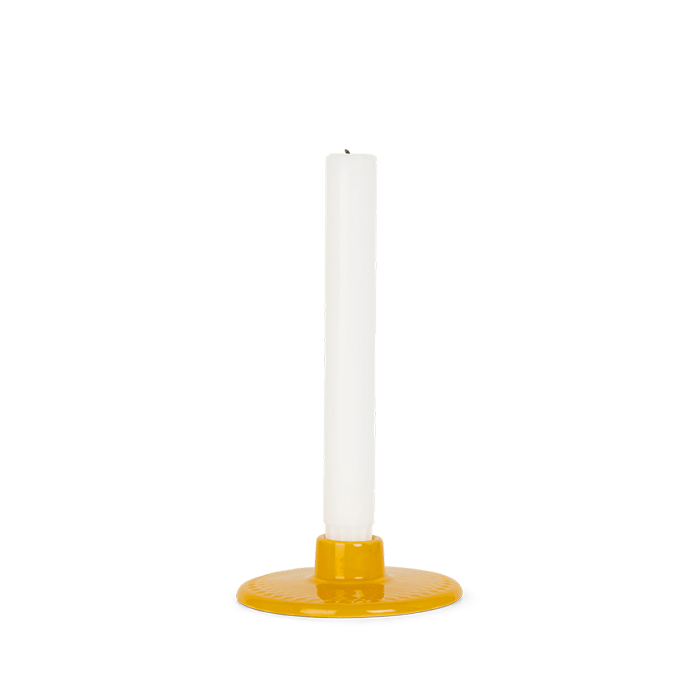 Lyngby Porcelain Rhombe Color Candle Holders